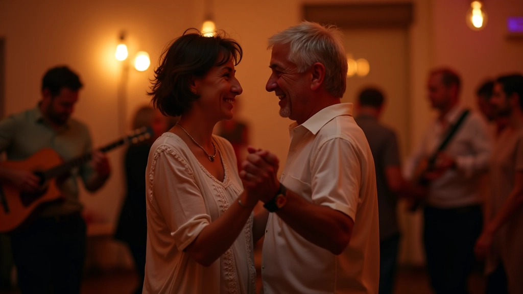 Evento de Dança Social com Música Ao Vivo